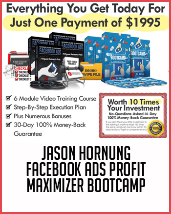 Jason Hornung – Facebook Ads Profit Maximizer Bootcamp