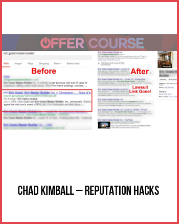 Chad Kimball – Reputation Hacks