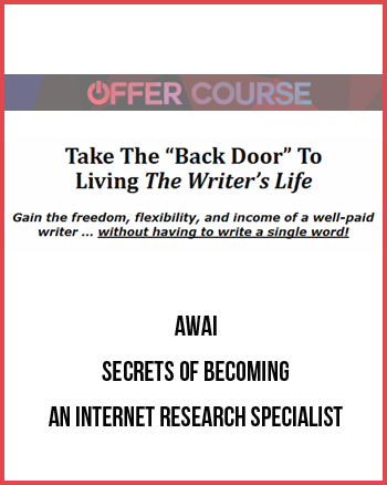 AWAI – Secrets of Becoming An Internet Research Specialist