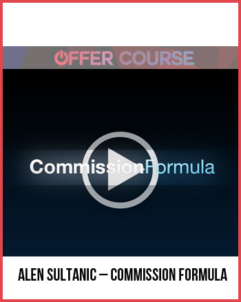 Alen Sultanic – Commission Formula