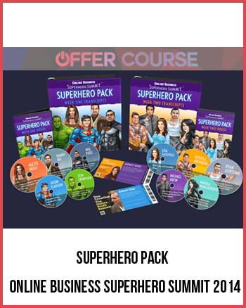 SuperHero Pack – Online Business Superhero Summit 2014