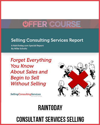 RainToday – Consultant Services Selling