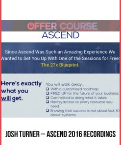 Josh Turner – Ascend 2016 Recordings