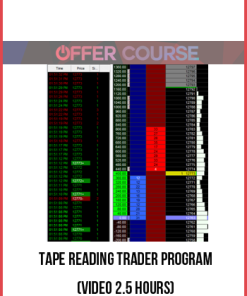 Tape Reading Trader Program (Video 2.5 hours)
