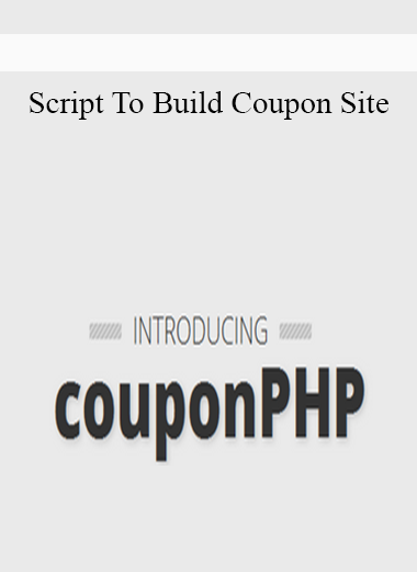 Script To Build Coupon Site