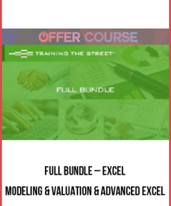 Full Bundle – Excel Modeling & Valuation & Advanced Excel