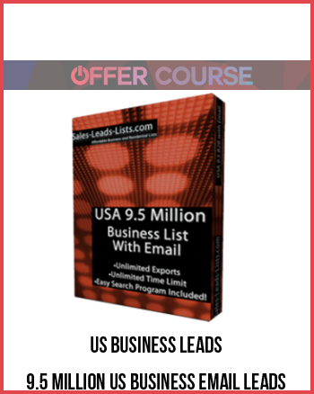 US Business Leads – 9.5 Million US Business Email Leads