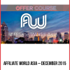 Affiliate World Asia – December 2015