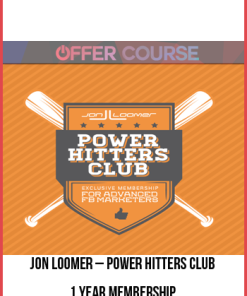 Jon Loomer – Power Hitters Club – 1 Year Membership