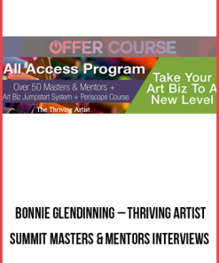 Bonnie Glendinning – Thriving Artist Summit Masters & Mentors Interviews
