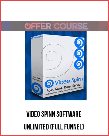 Video Spinn Software Unlimited (Full Funnel)