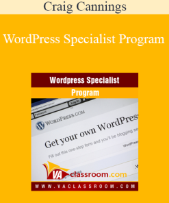 Craig Cannings – WordPress Specialist Program