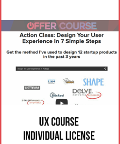 UX Course – Individual License