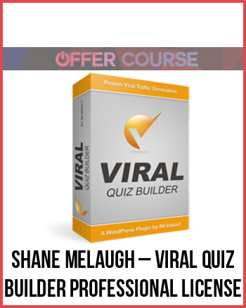 Shane Melaugh – Viral Quiz Builder Professional License