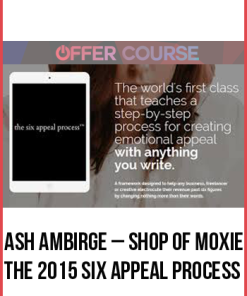 Ash Ambirge – Shop of Moxie – The 2015 Six Appeal Process