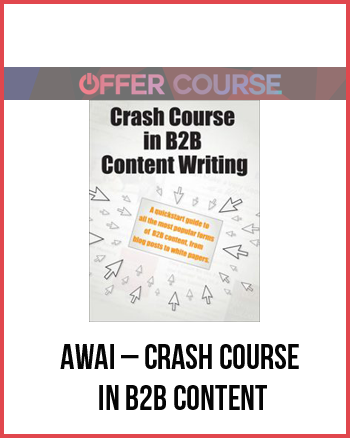 AWAI – Crash Course in B2B Content