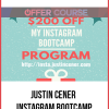 Justin Cener – Instagram Bootcamp