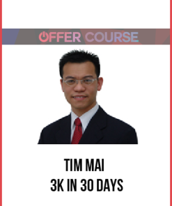 Tim Mai – 3k In 30 Days
