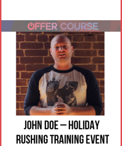 John Doe – Holiday Rushing Training Event