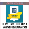 Benny Lewis – Fluent in 3 Months Premium Package (12+ Languages)