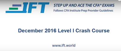 IfraNullah – 2016 Level I Crash Course