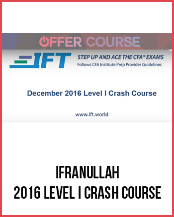IfraNullah – 2016 Level I Crash Course
