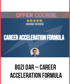 Bozi Dar – Career Acceleration Formula