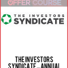 The Investors Syndicate – Annual