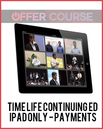 Time Life Continuing Ed - iPad Only - Payments