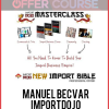 Manuel Becvar – ImportDojo Masterclass