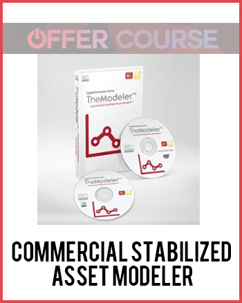 Commercial Stabilized Asset Modeler