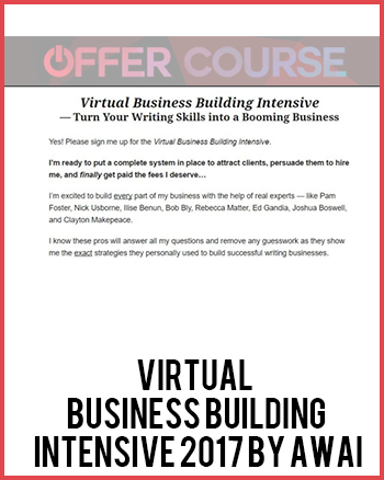 Virtual Business Building Intensive 2017 by Awai