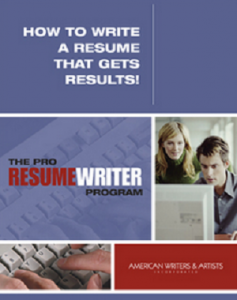 AWAI – The Pro Resume Writer Program