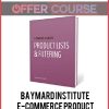 Baymard Institute – E-Commerce Product List Usability