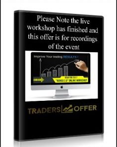 Please Note the live workshop has finished and this offer is for recordings of the event
