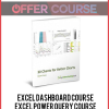 Excel Dashboard Course + Excel Power Query Course + Power Pivot Course