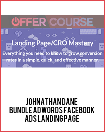 Johnathan Dane – Bundle Adwords Facebook Ads Landing Page