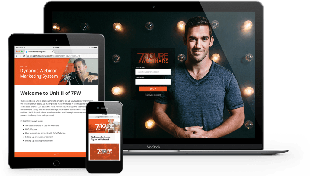 Lewis Howes - Seven Figure Webinars