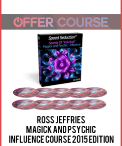 Ross Jeffries – Magick and Psychic Influence Course 2015 Edition