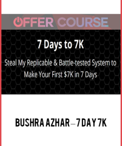 Bushra Azhar – 7 Day 7K