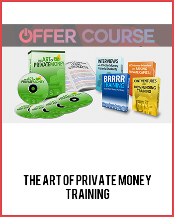 The Art of Private Money Training