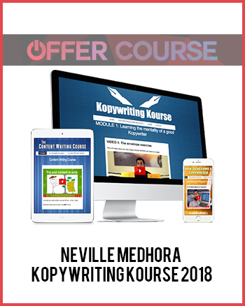 Neville Medhora – Kopywriting Kourse 2018