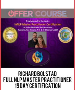 Richard Bolstad – Full NLP Master Practitioner 19 Day Certification