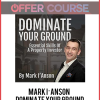 Mark I’Anson – Dominate Your Ground