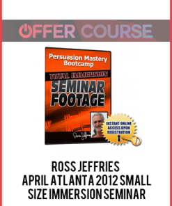 Ross Jeffries – April Atlanta 2012 Small size Immersion Seminar