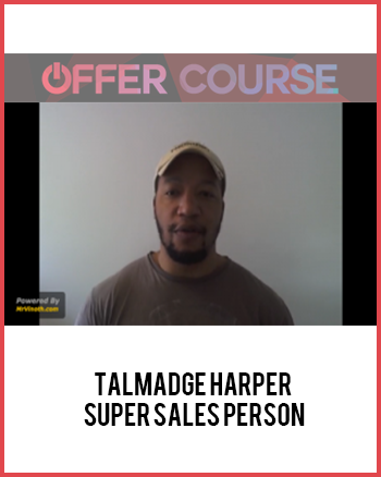 Talmadge Harper – Super Sales Person