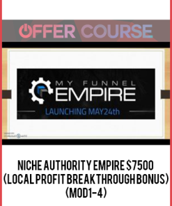 Niche Authority Empire $7500 (Local Profit Breakthrough Bonus)(Mod1-4)