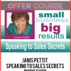 Janis Pettit – Speaking to Sales Secrets Workshop