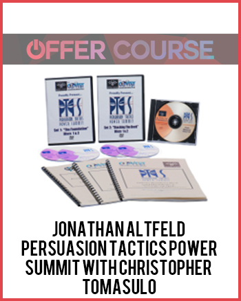 Jonathan Altfeld – Persuasion Tactics Power Summit with Christopher Tomasulo