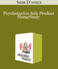 Sean D’souza – Psychotactics Info Product HomeStudy